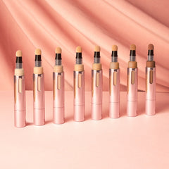 The plush pen brightening concealer lifestyle